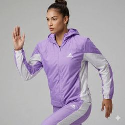Nike and Adidas Two-Tone Windbreakers