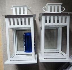 White Metal lanterns
