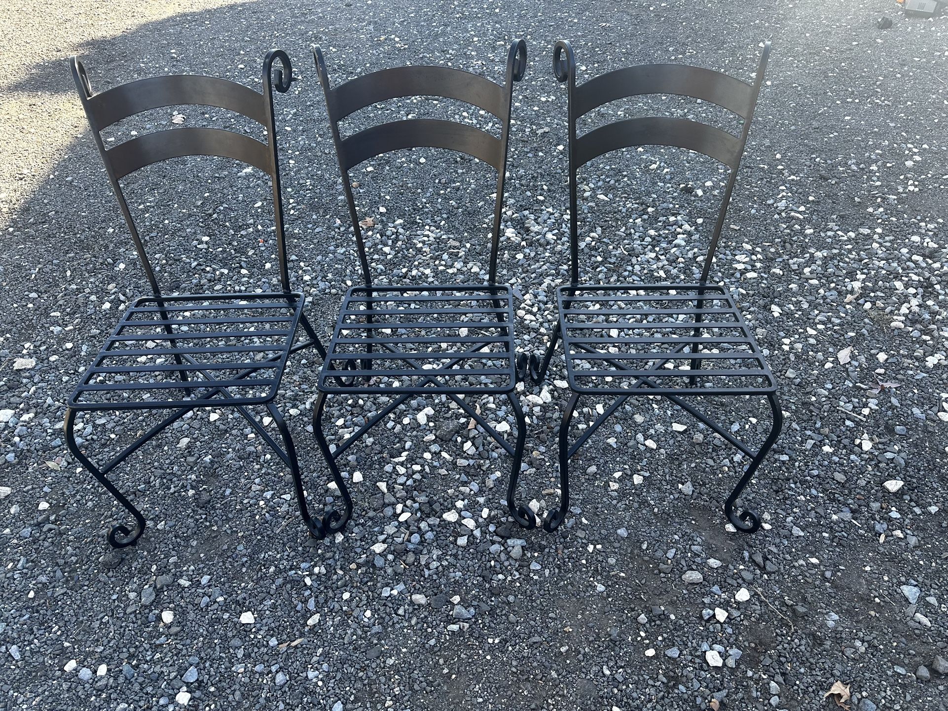 Iron Chairs