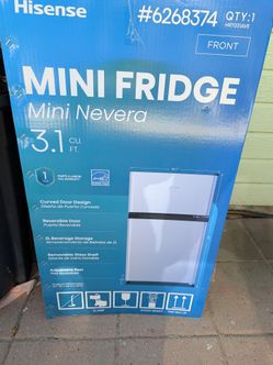 Mini fridge Hisense 3.1 cu. Grey