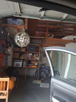 Retro Circle Hangjng Light Needs New Cord 