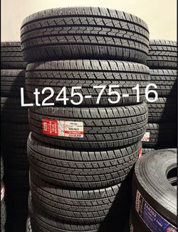 4 new lt245-75-16 10ply