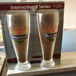 Vintage drinkware and collectible glasses