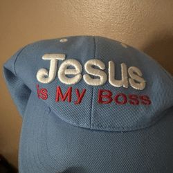 Jesus Is My Boss Hat