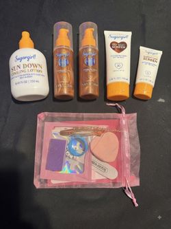 Sun Care & Shimmer Lot Bundle & Veauty Gift Bag