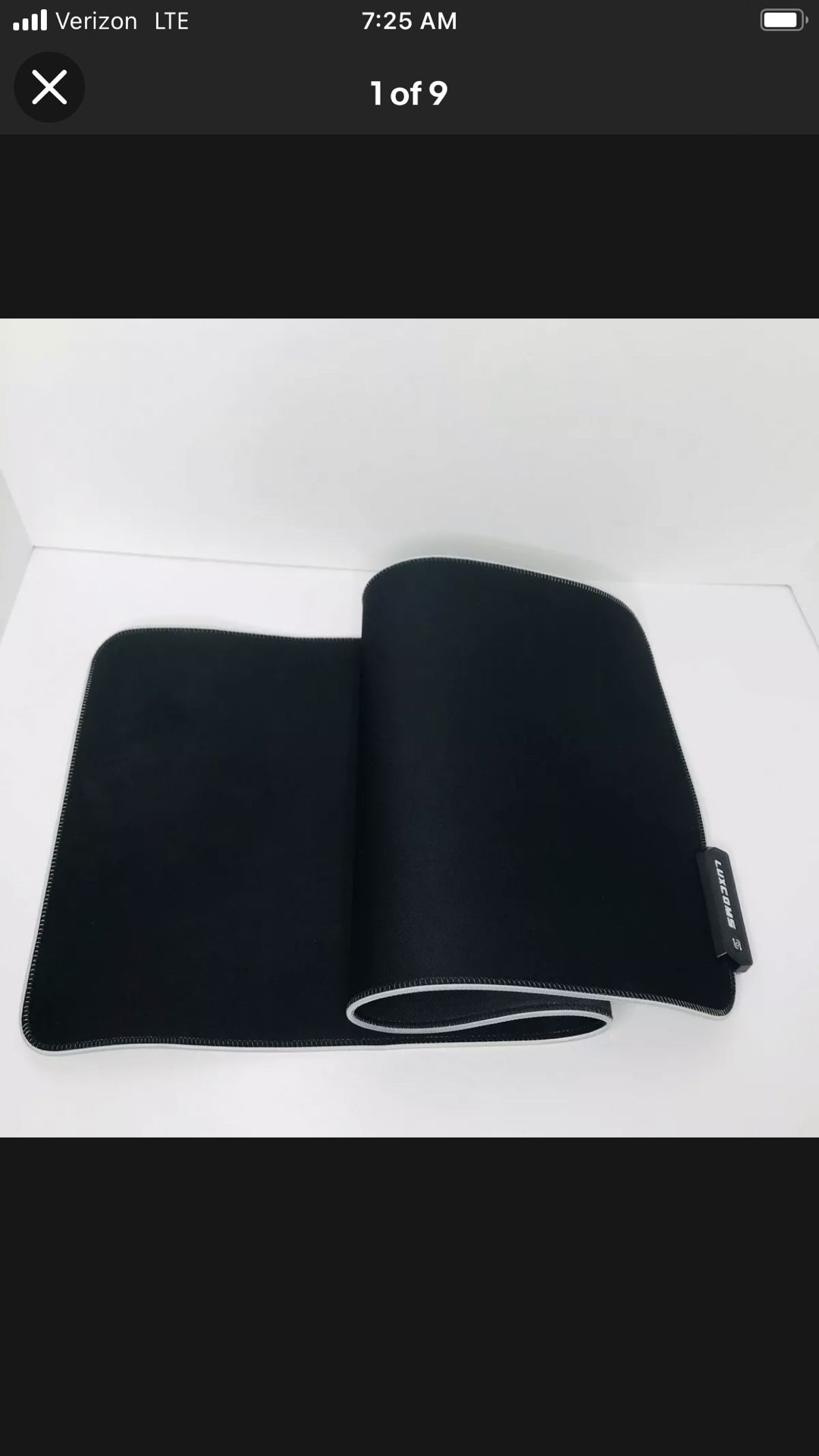 LUXCOMS RGB Soft Gaming Mouse Pad Large Oversized 31” LED Mousepad Tested
