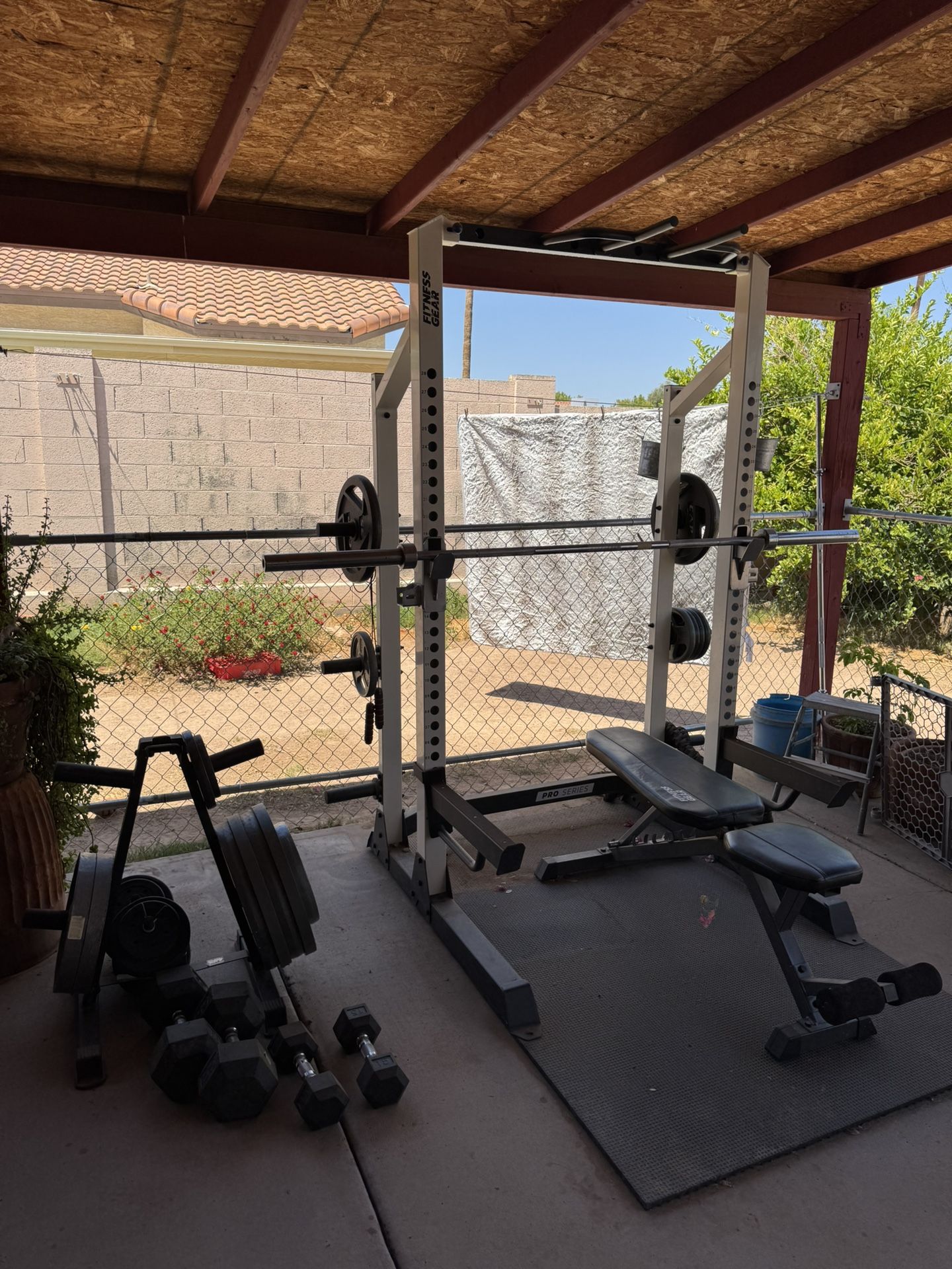 Fitness Gear Rack Set