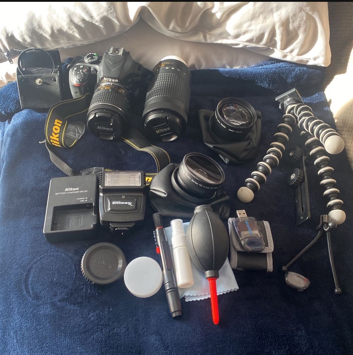 Nikon D3400 Camera W Accessories