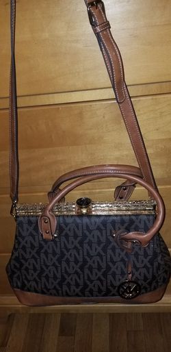 Like New - NX Leather Purse- Crossbody Exchange Brown Monogram- Accepting Offers