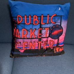 Pike Place Market Cushion
