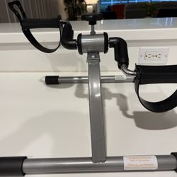 Compact pedal exercise machine