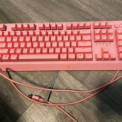 Pink Razor Keyboard 