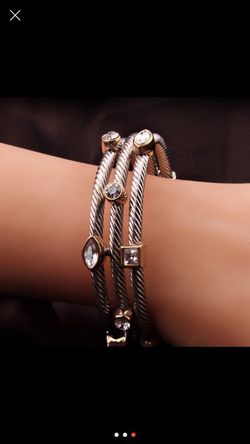 18kt gold plated bangle