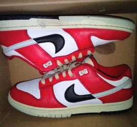 Nike Dunk Low Retro PRM "Chicago Split" (DZ2536-600) Men's Size 8.5