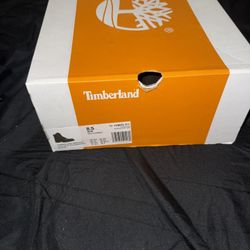 Timberland 6 inch Black boots size 8.5