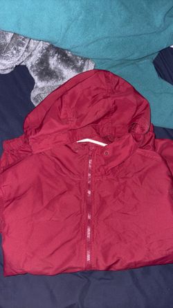 Small Red Windbreaker