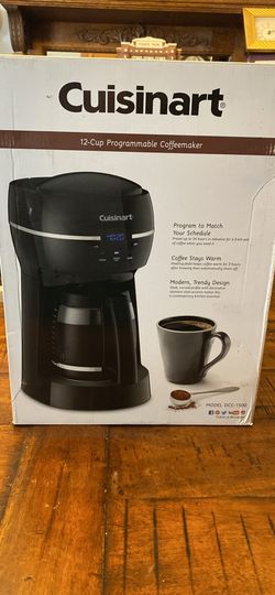 Cuisinart 12 cup programable NEW in box