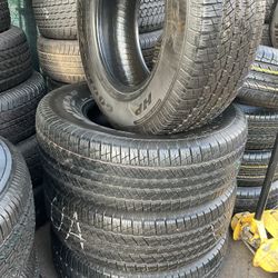 Semi New Four Tires  265/70/17/. $300 GOODYEAR 