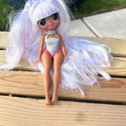 This is a L.O.L. Surprise! O.M.G. Remix Kitty K Fashion Doll