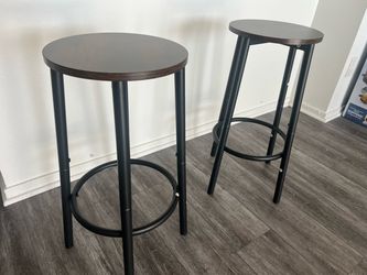 Wood Bar Stools Set