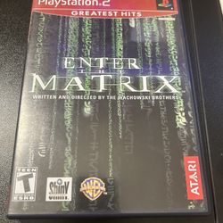 Enter The Matrix PlayStation 2 CIB