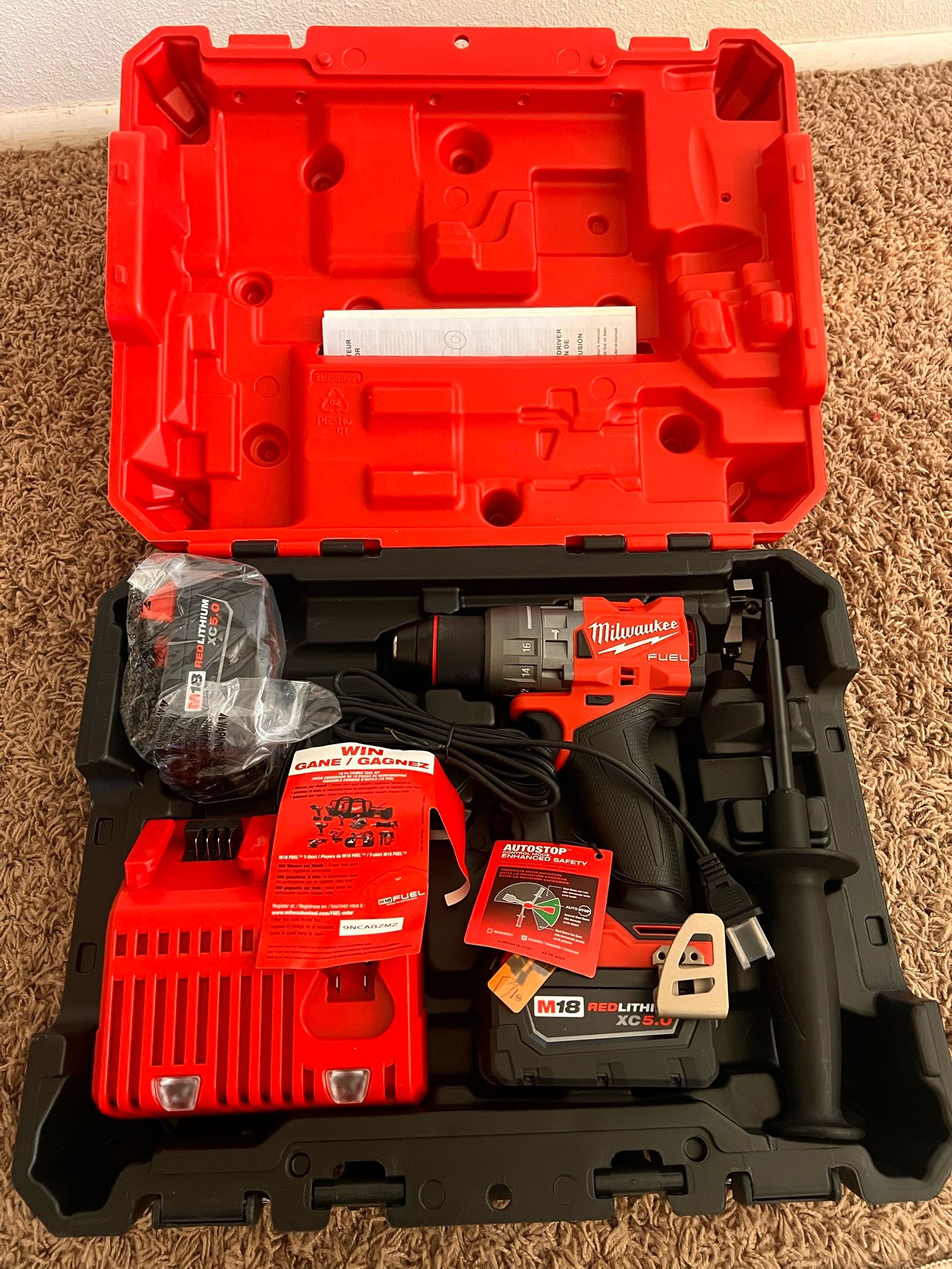 Milwaukee M18 FUEL drill
