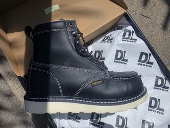DL Men's Steel Toe Work Boots
