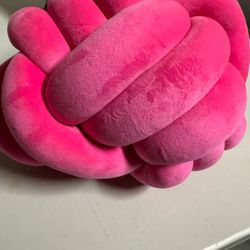 Pink accessories-organizer and fun pillow