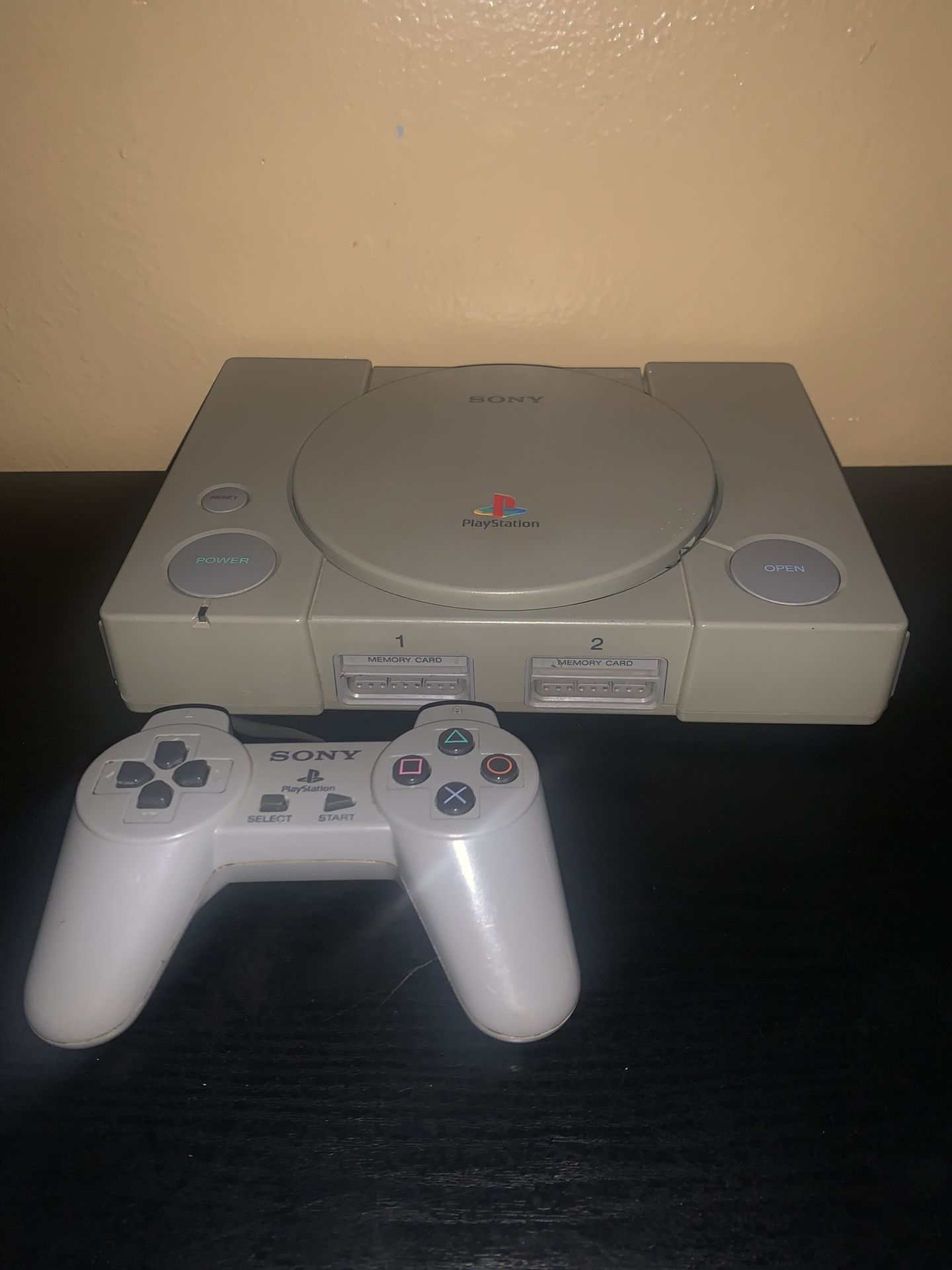 PlayStation 1 Video Game Bundle System Working For Sale