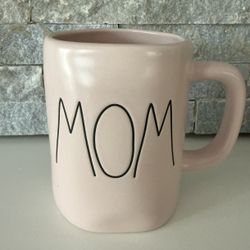 Rae Dunn Pink Mom Mug 