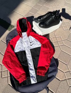 Authentic Nordstrom bought Alexander McQueen Oversized Sneakers & Nike Double Swoosh jacket