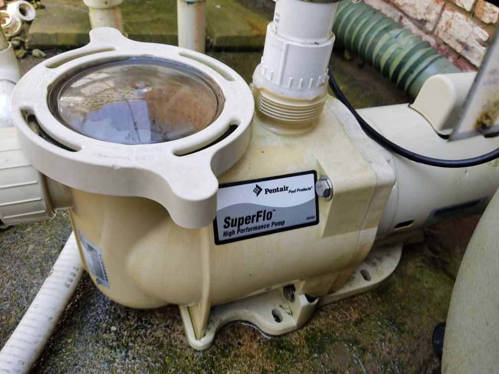 Pool filter and pump