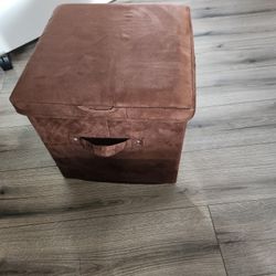 Foot Stool Storage 
