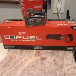 Soso Milwaukee M18 Fuel with 5.0 Battery - New - Firm Price 