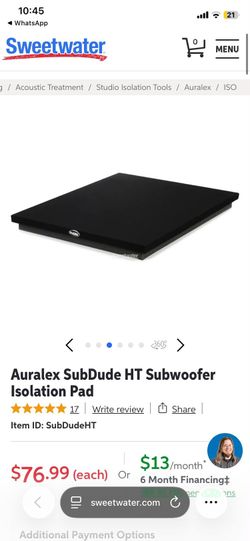 Auralex SubDude HT Subwoofer Isolation Pad