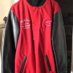 Flip The Script Varsity Jacket Size L