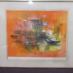 Hoi Signed And Authenticated Lithograph