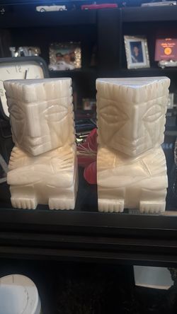 Onyx Marble book ends