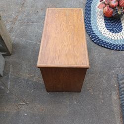 Wooden Storage Box/ Stool