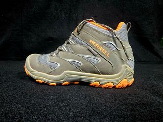 Merrell Waterproof Mid Hiking Shoes - Youth Size 3.5 - Excellent Condition