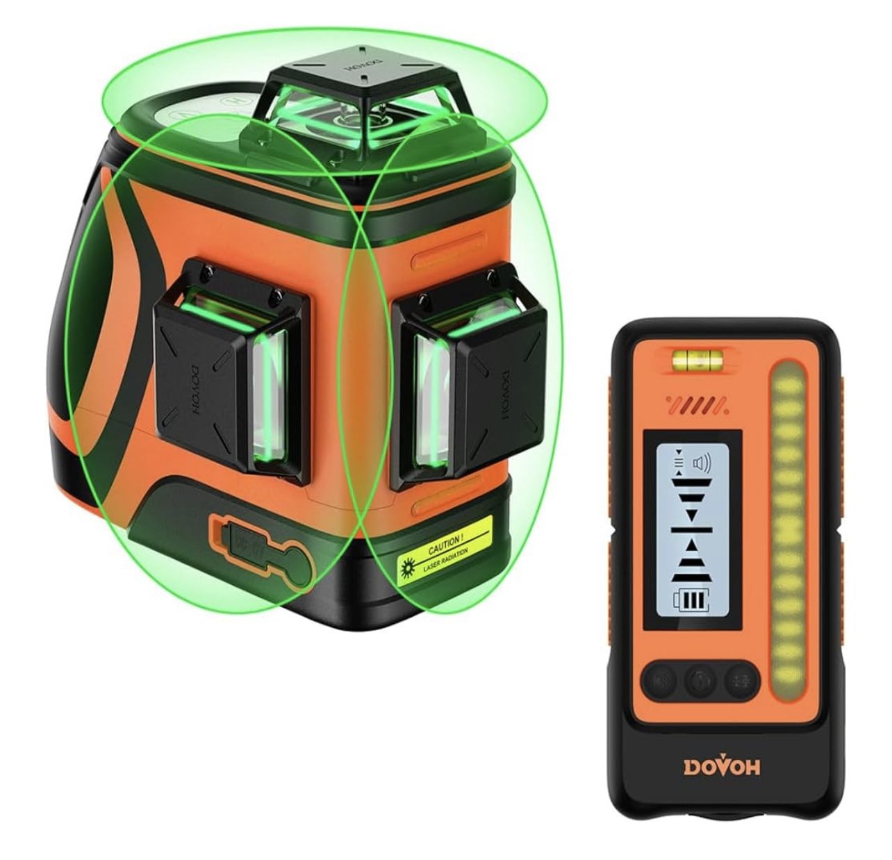 ~NEW IN BOX~ DOVOH Outdoor Laser Level with Receiver Up To 400ft, Class Ⅱ