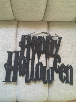 happy Halloween hanging decorations $6