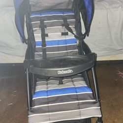 Kolcraft Blue+Gray Stroller