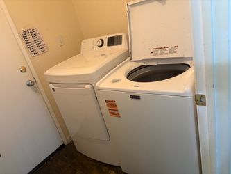 Washer and dryer