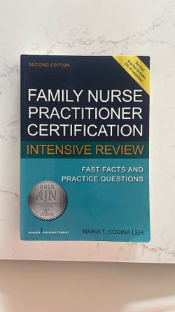 Family Nurse Practitioner Certification Intensive Review