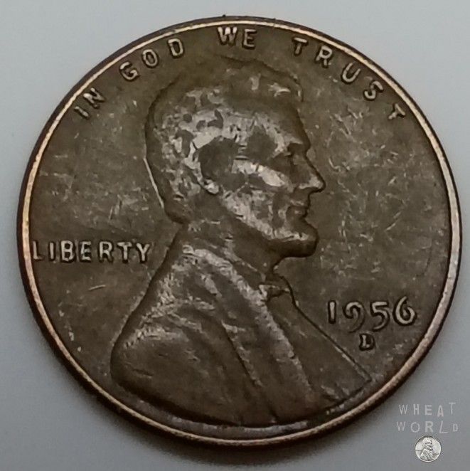 Wheat Penny 1956 Denver Mint