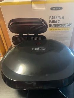 Bella 2 Burger Electric Grill