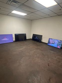 (4) Vizio Flat Screen Smart TVs 4k UHD