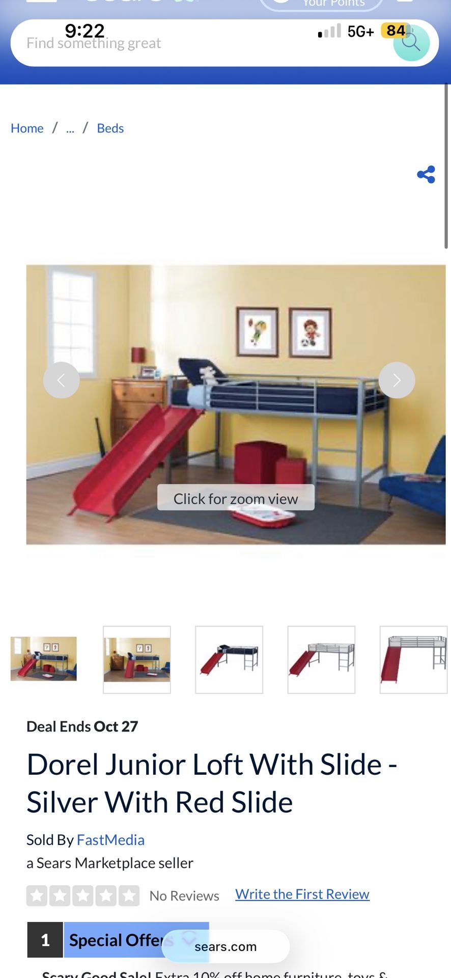 Twin Bed Frame With Slide