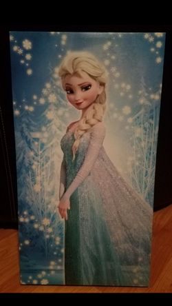 Elsa Frozen Canvas